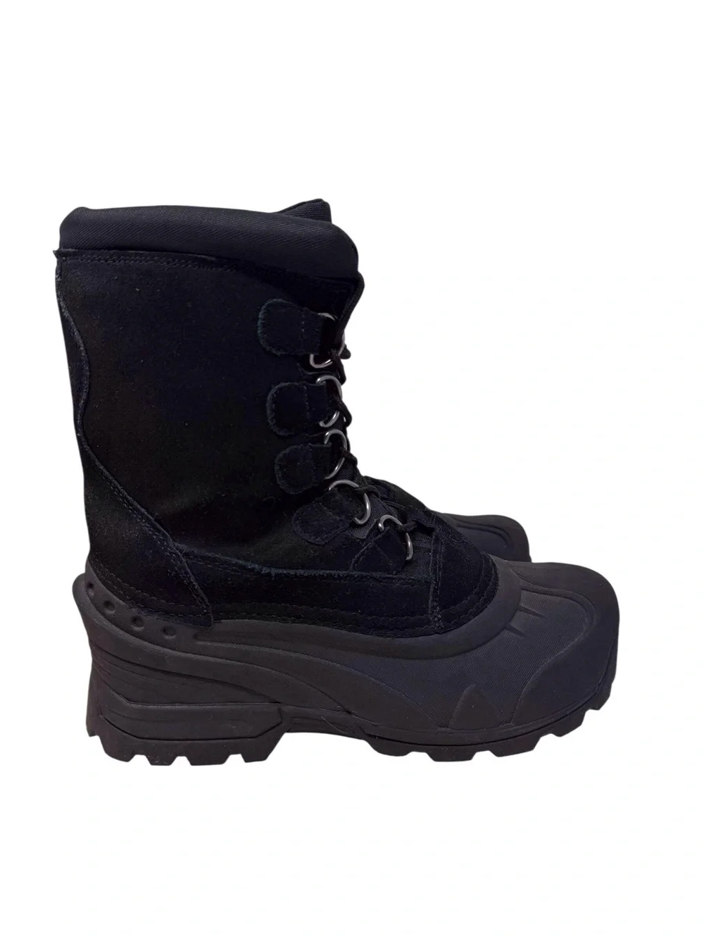Itasca Cedar II Black leather winter snow boots 6542845 men’s size 7 EUC